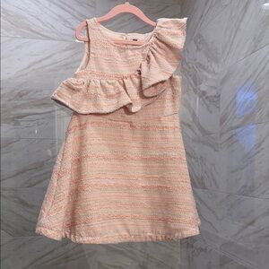 Janie and Jack Elegant Pink Ruffle Dress